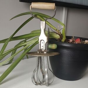 Antique A&J Hand Mixer - Made In The United States Of America